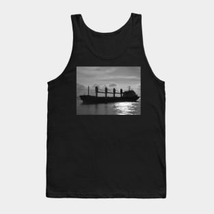 A Ship at Anchor in Thames Estuary Tank Top